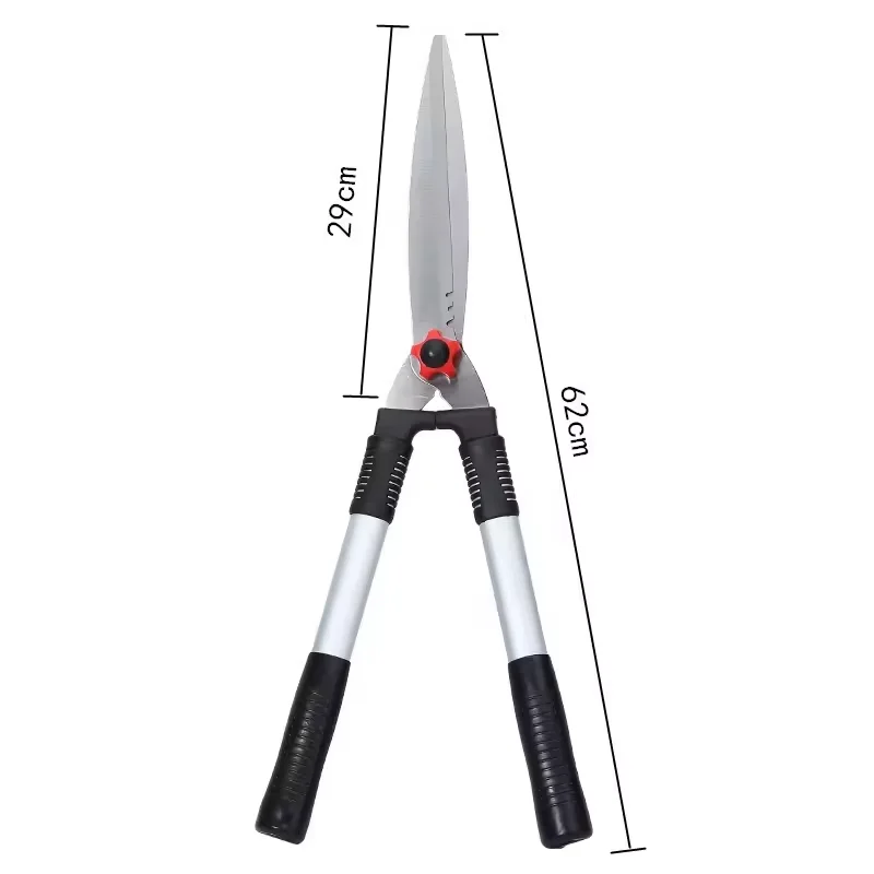 High quality customized design light weight SK5 hedge shears with straight blades
