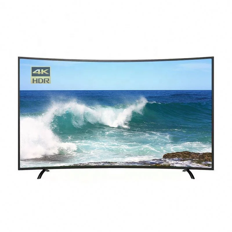 New android tv smart tv 55 inch curve television 4k  cheap curved tv
