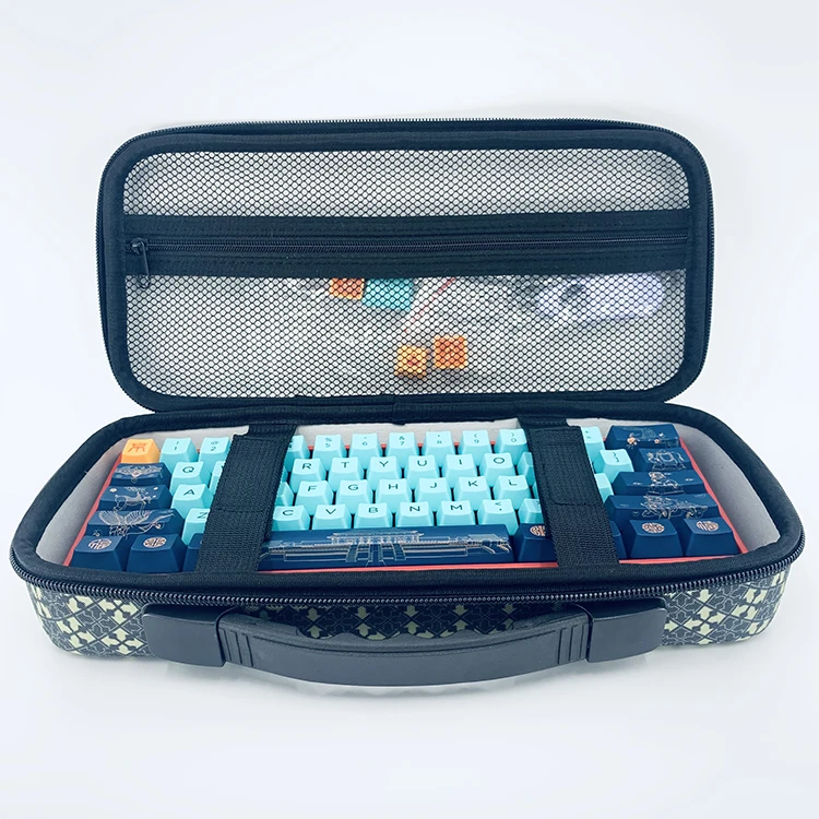 Custom Hard Shell EVA Foam Molded Bag Keyboard Carry Storage Bag&Box with Foam Insert