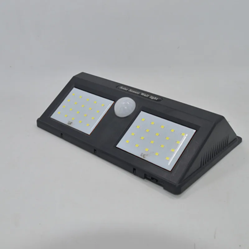 Wholesale Outdoor High Quality Manufacture Hot Sale ABS&PC For Dimmable Option Decorative LED Solar Lighting Wall Lamp