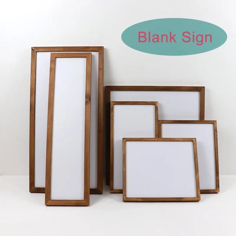 Interchangeable Welcome To Our Home Farm Proch Decor Wreath Crafts Wood Sign Blank Rustic