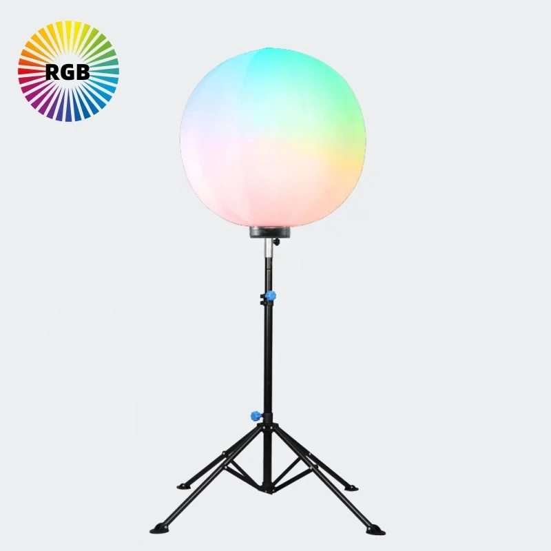 Tripod & Hanging LED 100W Event Inflatable Balloon Lighting RGBW Manufacturer
