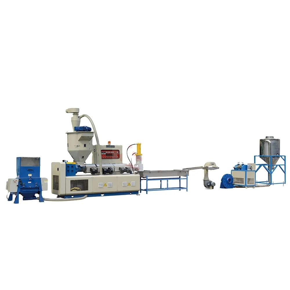 Single Two Stage PP PE ABS Small Cheap Granulator Plastic Recycling Pelletizing Machine Price