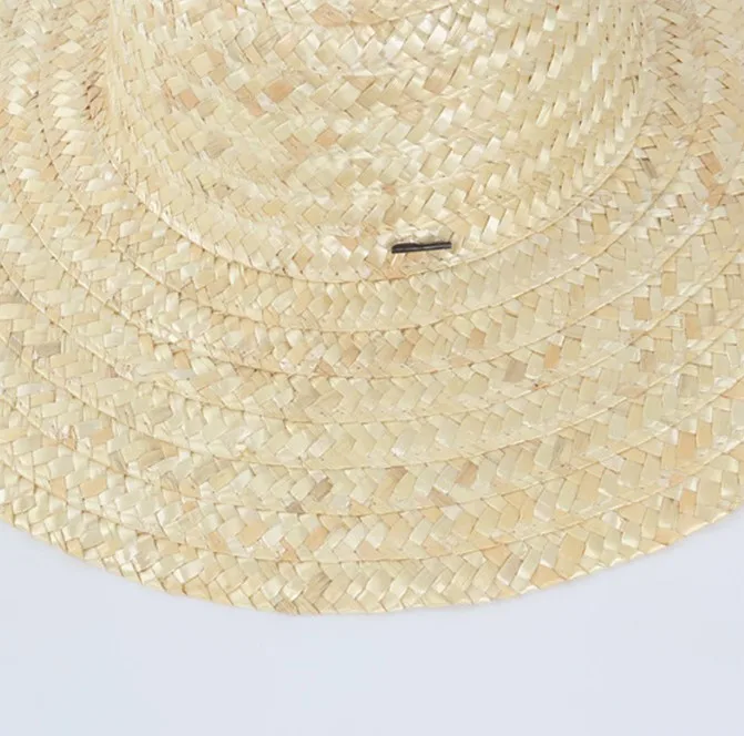 wholesale Vintage design summer Agricultural custom work farmer wheat straw hats
