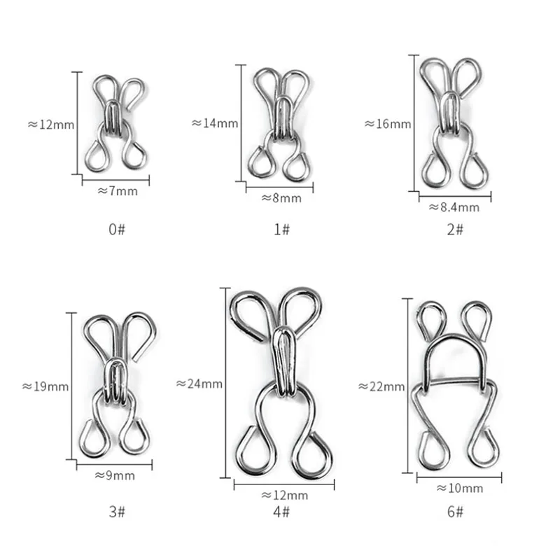 Лидер продаж латунное платье с крючком и глазом для