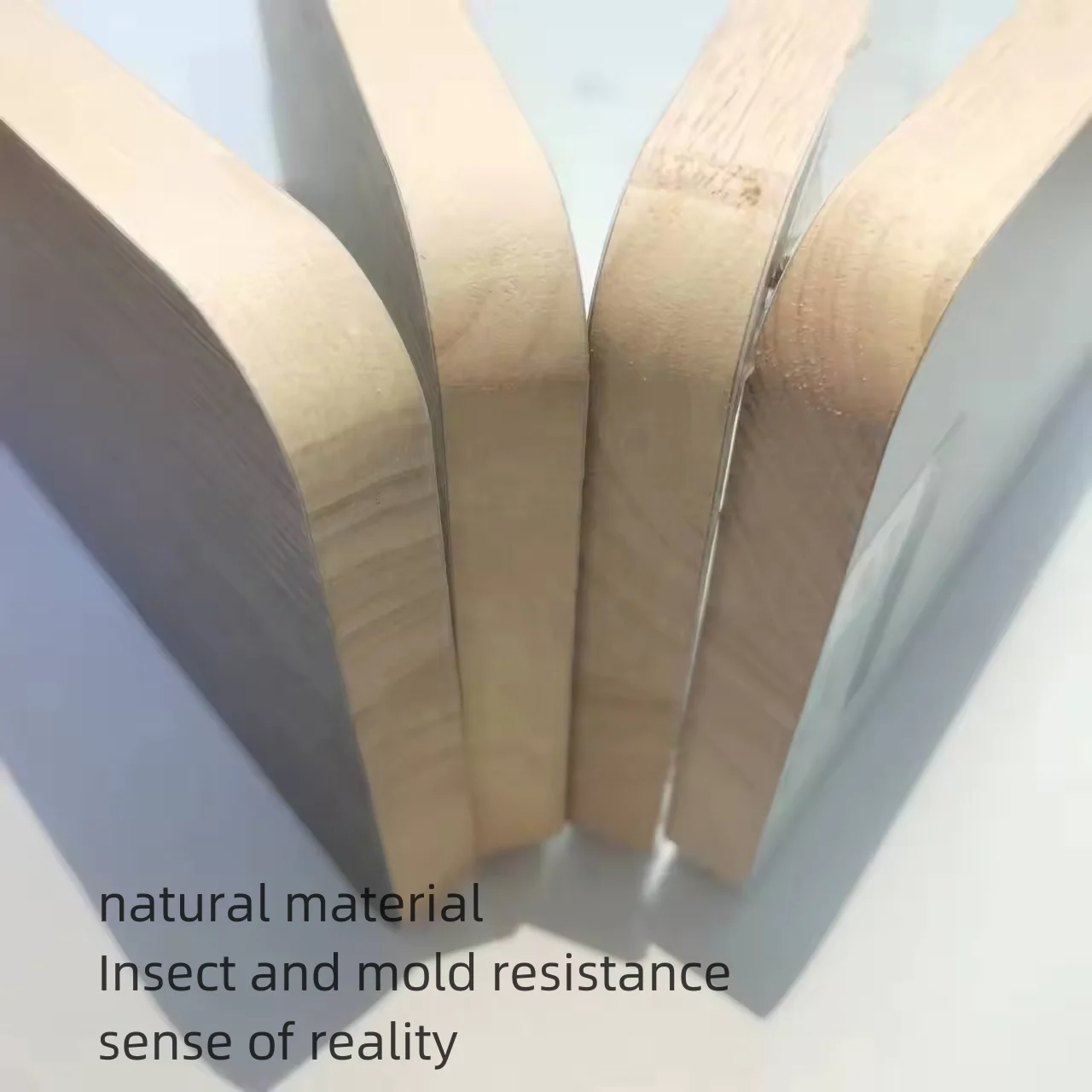 Moisture-Proof Easy Clean Rubber Wood Board Raw Panel with E2 Glue for Furniture and Building Finger Joint Design