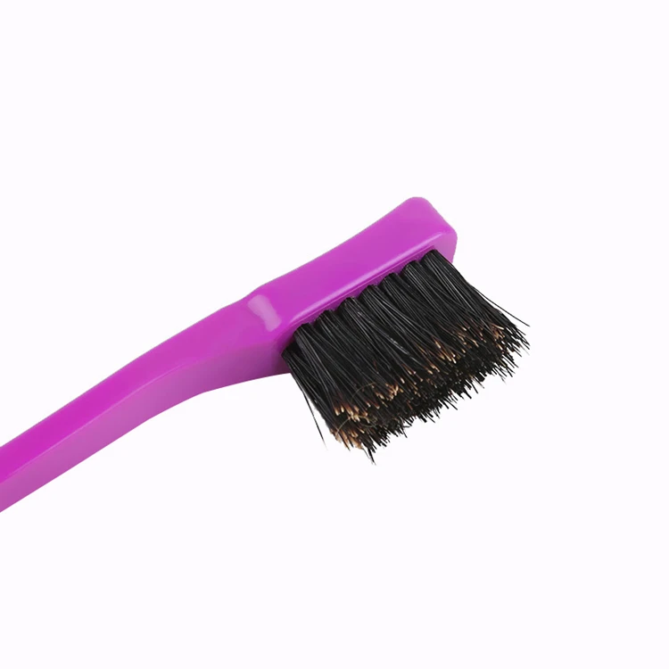 
Double Sided Hair Edge Control Brushes Comb Eyebrow Brushes with Comb 