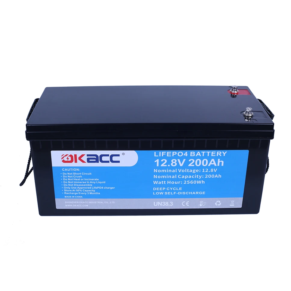 Customization Rechargeable Phosphate Batterie Lithium-Ion 12 V Lithium Ion Batteries 200Ah 12V