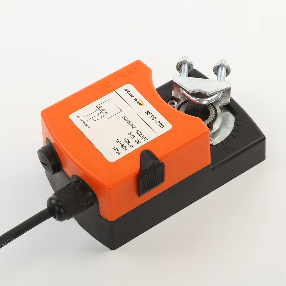 SW0059 Running Time Less Than 30second On/off Tpe Rotary Electric Actuator Control NF06-230 Star Win 5 Years CN;ZHE Modern 230V