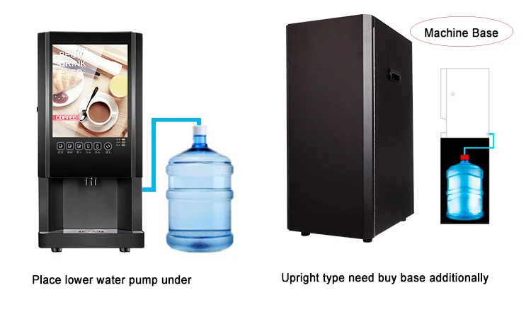 Fully Automatic Coffee Vending Machine Oem&Odm Vending Machine Coffee Machine For Sale