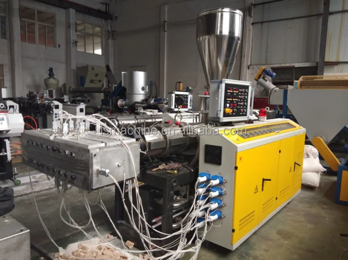 38CrMoALA Twin Screw Extruder for Underwater Pelletizing Machine Plastic Extrusion Equipment