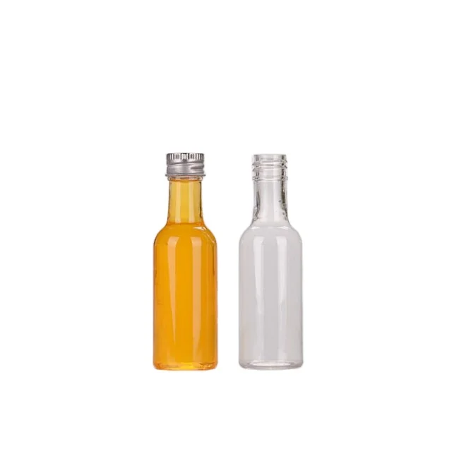 Mini Plastic 50 Ml Liquor Bottles Little Empty Alcohol Shot Nips Empty Airplane Liquor Bottles (1600181777959)