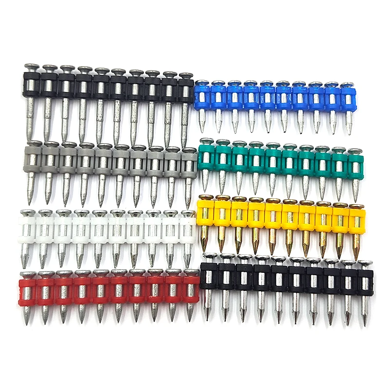 1-1/4in.x 0.102 in. Galvanized Collated Drive Pins for Concrete