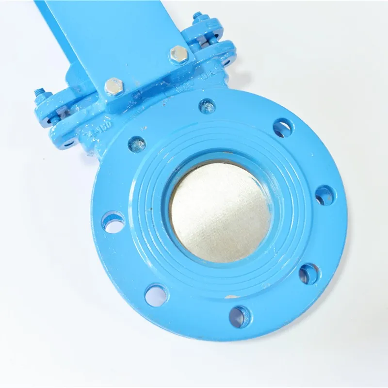 China factory Wholesale Casting Iron  Resilient Seated Ductile Iron 4 inch knife gate valve