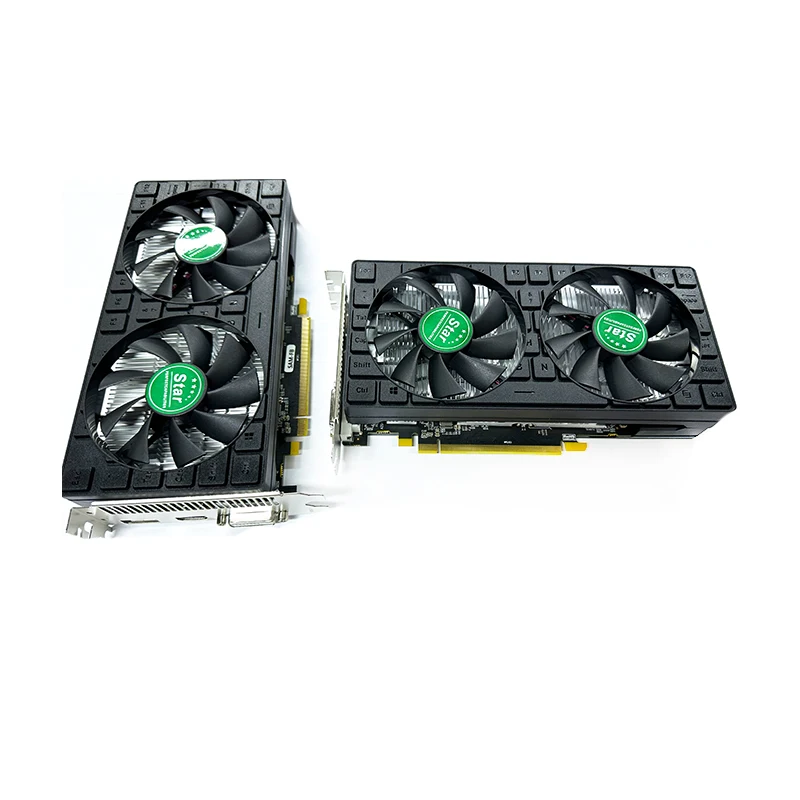 Используемая видеокарта RX580 с 2048sp 8GB GDDR5 для игровой видеокарты