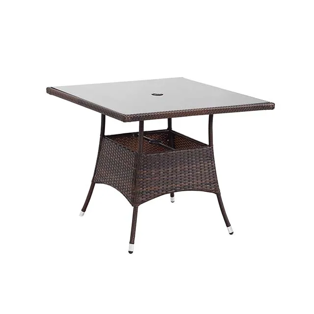 Outdoor Furniture 5 PCS Garden  Patio  Tables And Chairs Wicker Rattan  Coffee table Leisure garden Dinning Table Sets 21.9210