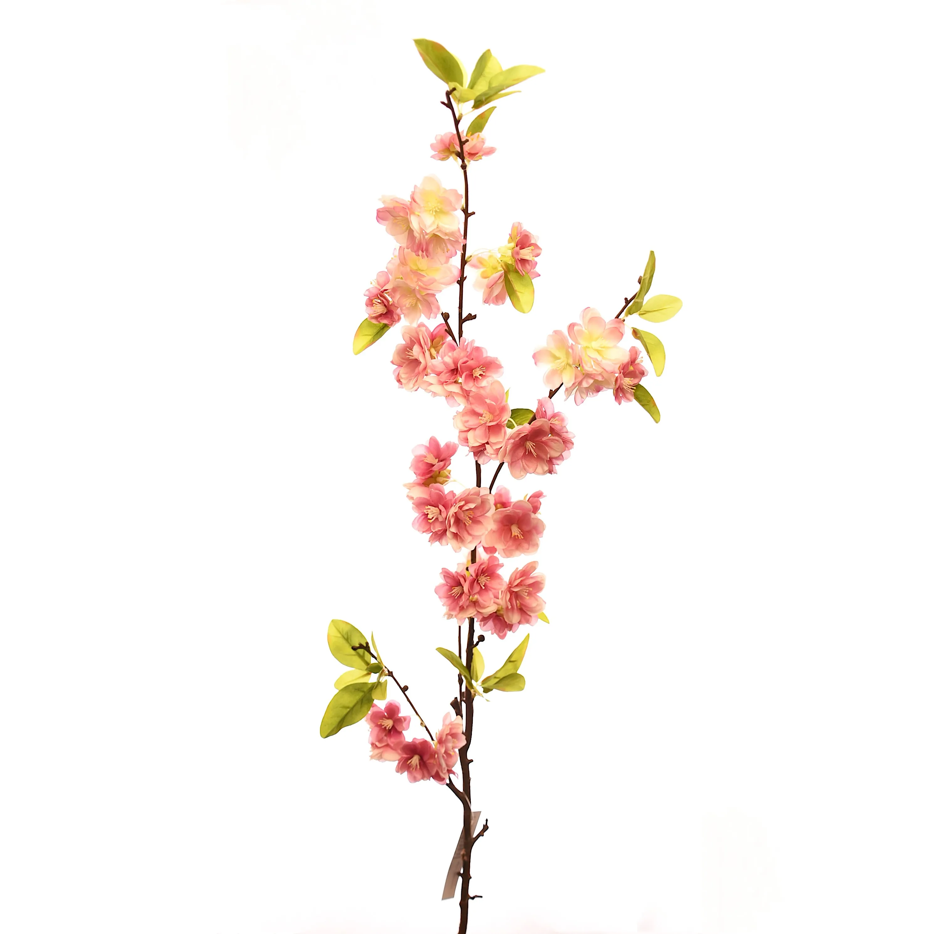 2024 High Quality Artificial Cherry blossoms Single Stem Silk Flowers Artificial Flowers For Home Decoration
