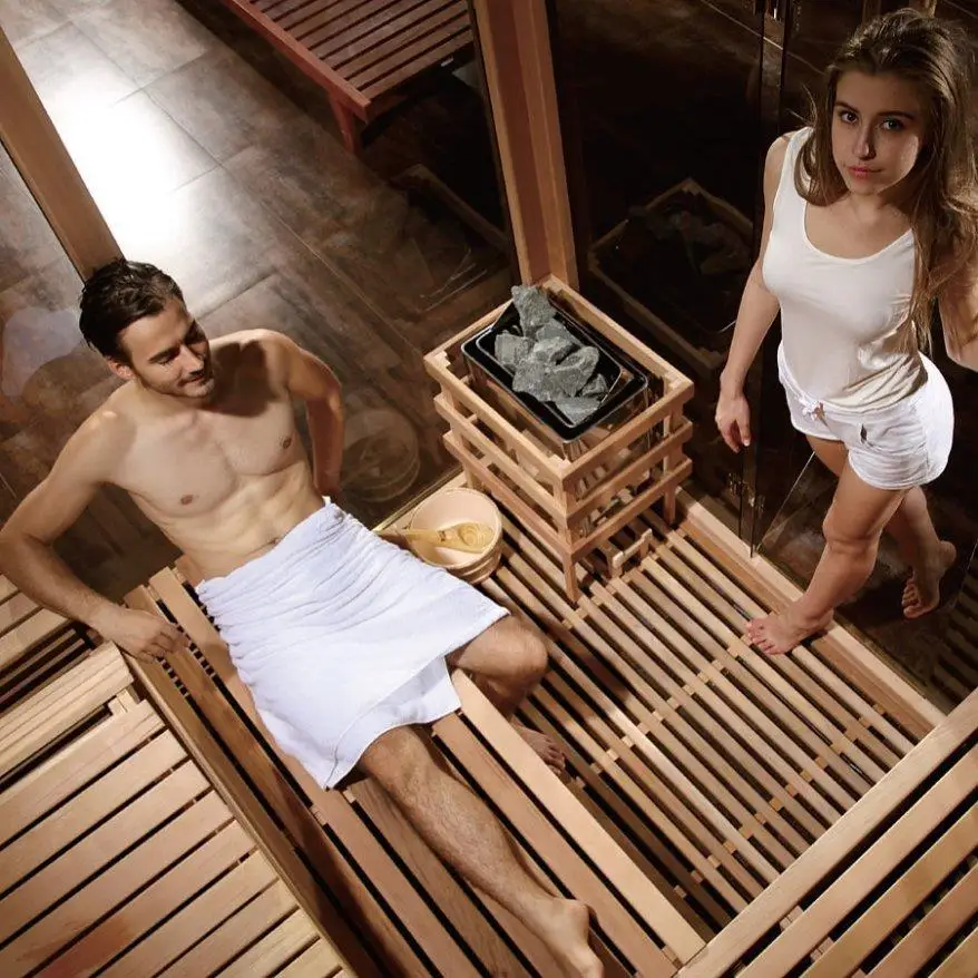 Best Sales Saunas Outdoor Infrared Sauna and 4 Person Steam Room