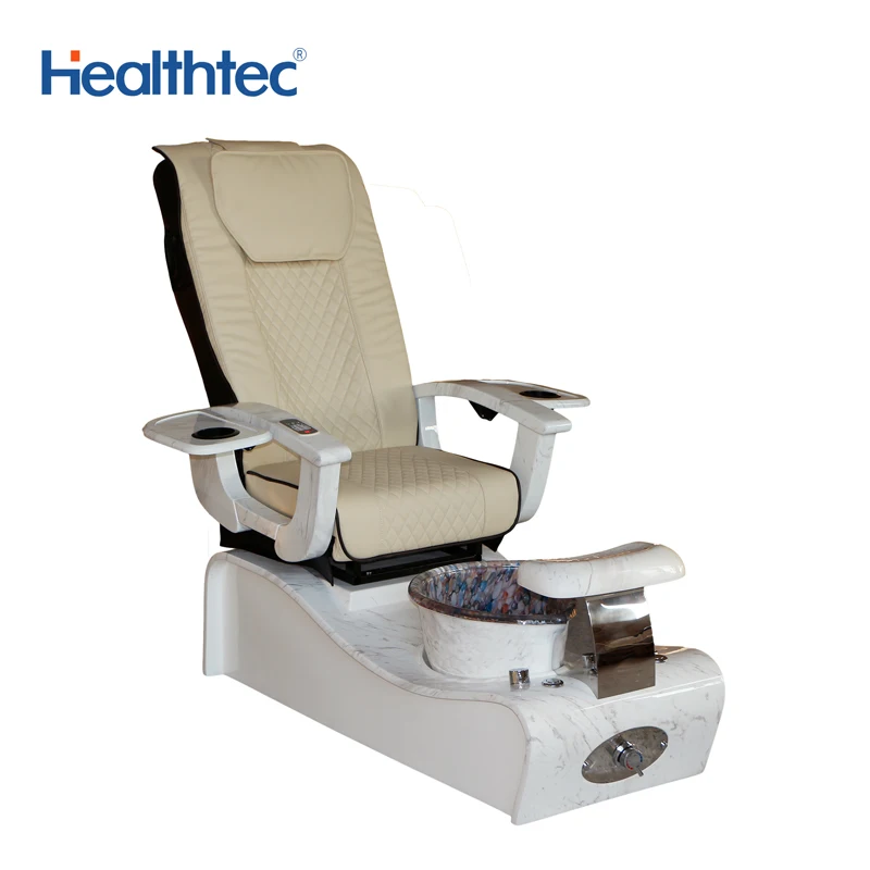 Wholesale nail art equipment, electric lounge chairs can be customized with high-end colorful crystal pots  pedicure chair