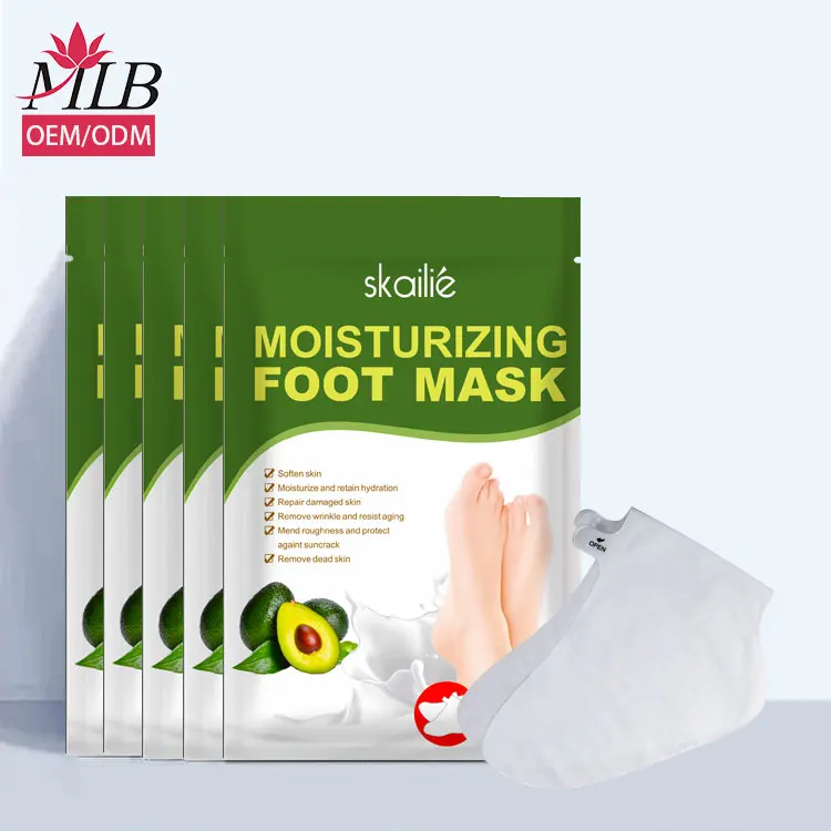 Moisturizing Foot Care Mask Shea Butter Collagen Hydration Socks Foot Mask for foot