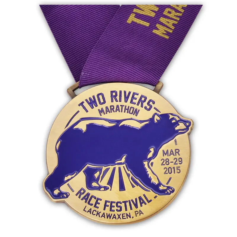 Sports Race Award Medals Run Boxing Football Metal Plated Custom Made 3d Europe Marathon Medal and Trophies