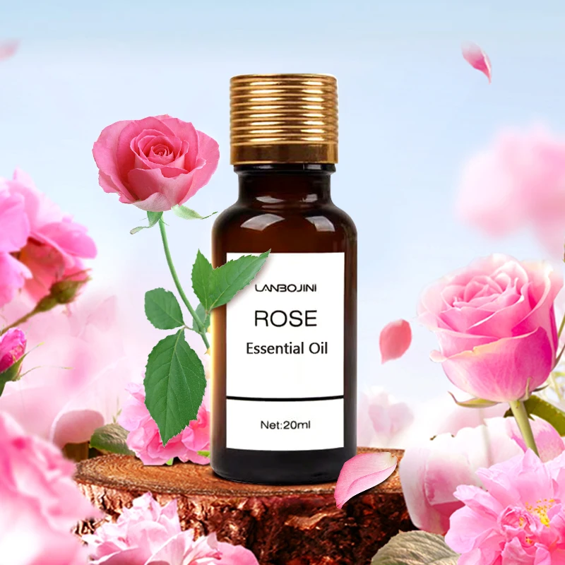 Частная торговая марка, многоцелевое эфирное масло розы, органическое веганское 100% чистое натуральное эфирное масло, лучшее снятие усталости эфирное масло