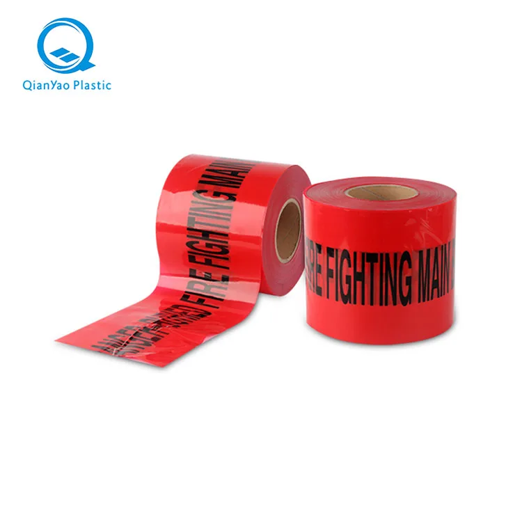 DANGER BURIED WATER  Underground Cable non-detectable Warning Tape Caution Tape for Electrical Cables & Communication Cables