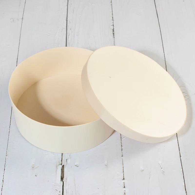 Pizza Sandwich Box Degardable Food Container Vegetarian Food Tray With Lid Round Snack Container Pizza Box