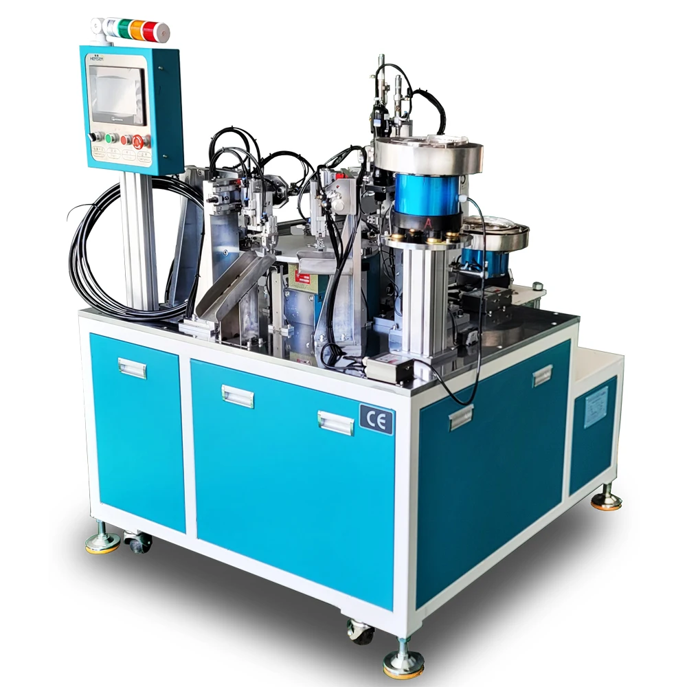 Automatic floor type screw locking machine