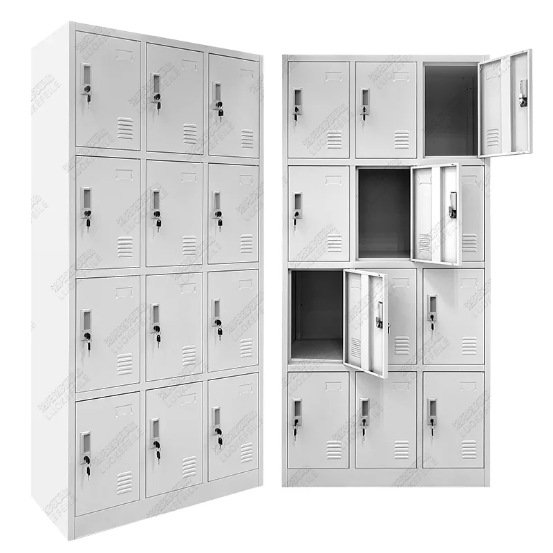 12 Door Wardrobe Metal Steel Locker Cabinet Call Centre