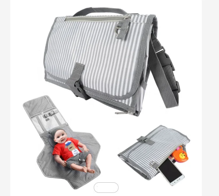 Портативный пеленальный коврик легкая дорожная сумка для пеленания клатч Pad детский Пеленальный Коврик для ребенка подгузник