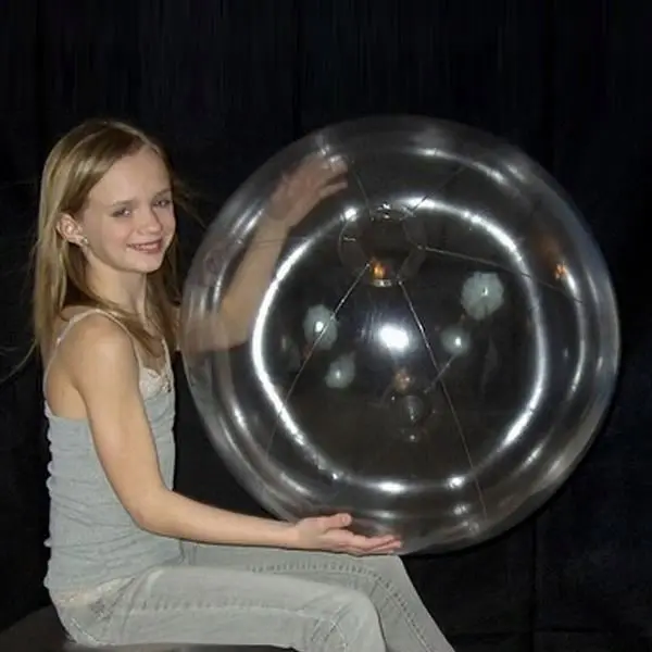 Пляжный шар, 36 дюймов, 1 цвет, кристально чистый