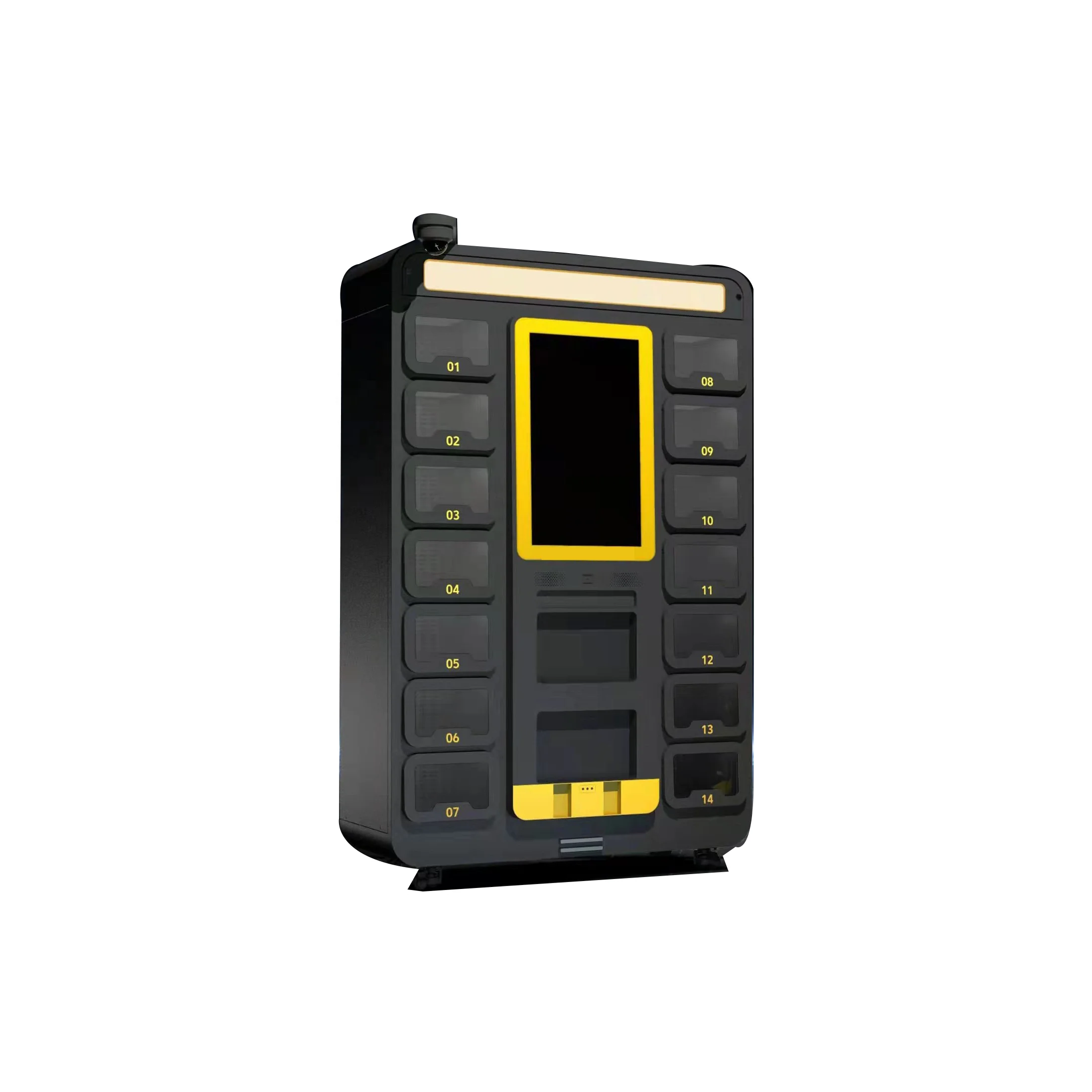 Light Color Smart Intelligent Battery Charging Locker Frequently Used in the Delivery Industry Passing the Security Test