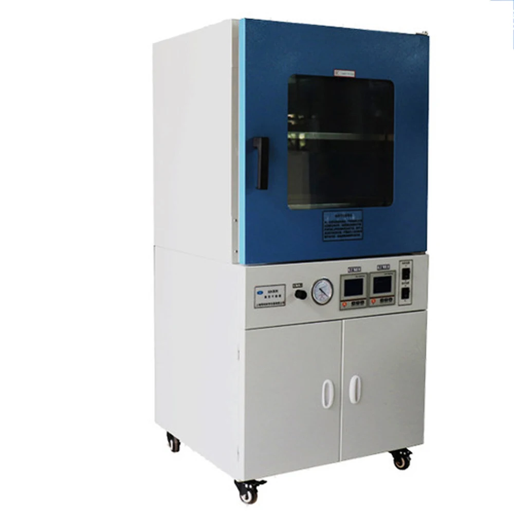1400W 1 9 Cuft 68kg 2 полки вертикальное Надежная производительность лаборатории вакуумной сушки печь для травы машины