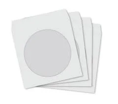 Hot selling Cheap CD DVD white paper sleeve envelop bag CD case