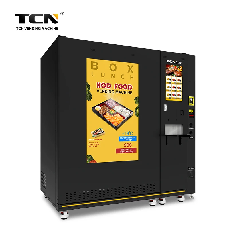TCN новый стиль торговые автоматы для обогрева замороженных продуктов продажи