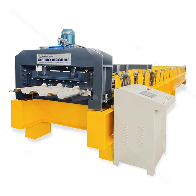 XN customized steel decking roll forming machine floor tile ceramic roof making machine