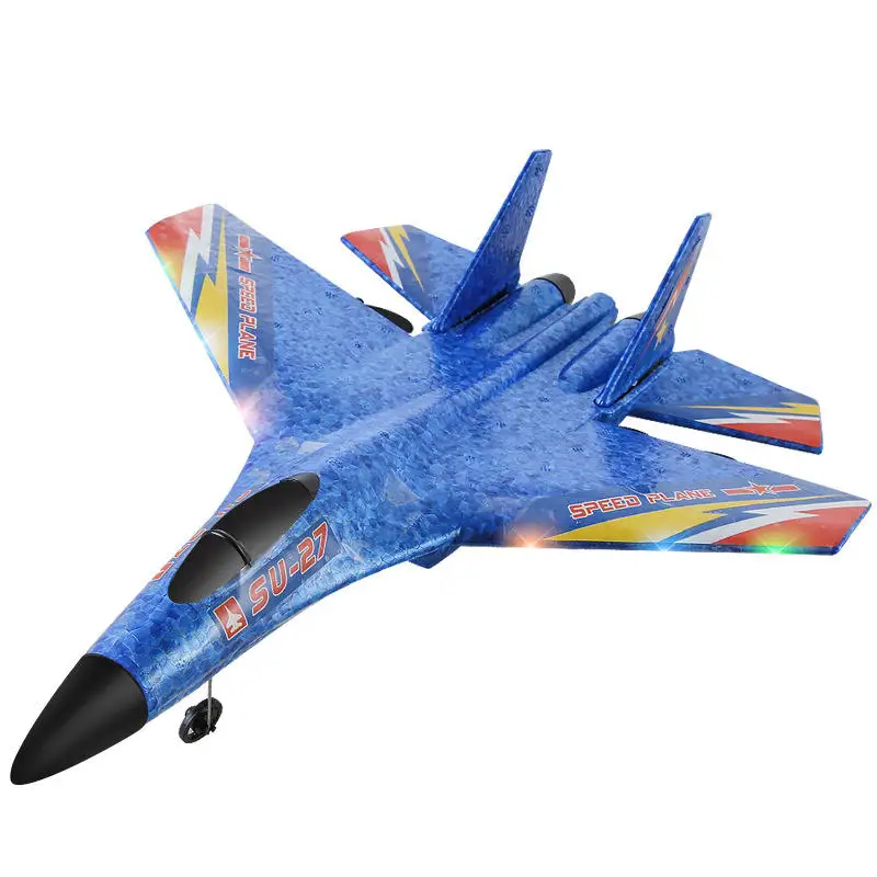 2.4G Land air amphibious model fighter Su 27 Foam Rc Aircraft fixed wing Remote Control Foam glider