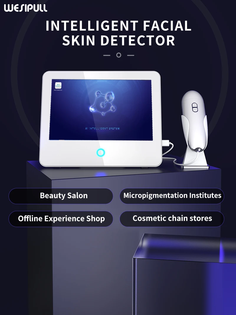 Top Sale Portable Intelligent Detection System Skin Machine For Face Test