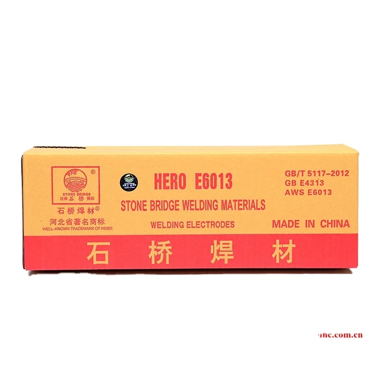 Stone bridge hero Welding Rod electrode E6013 E7018 E7014 Welding Rod Solution Hero E6013