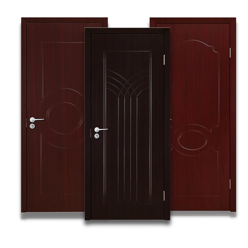 
China wood doors designs in pakistan cpl hdf Beautiful and durable interior swing door 