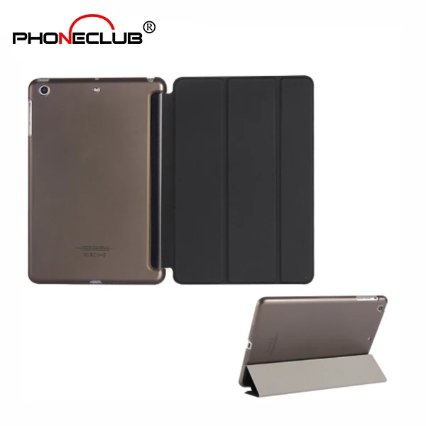 
Soft Silicone Back Cover PU Leather super thin Shockproof case for iPad mini 1/2/3/4 Tablet Case 