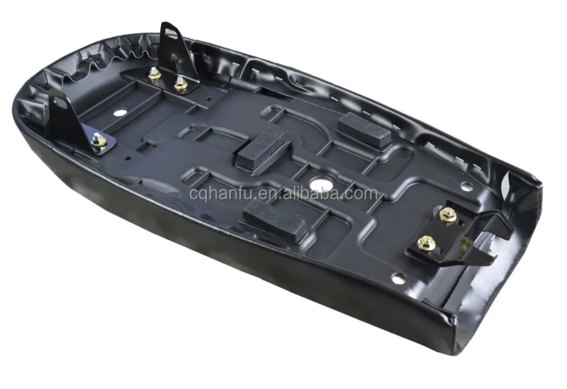 Черный Cafe Racer Seat Brat 53 см квадратный для мотоциклов велосипеды плоский винтажный