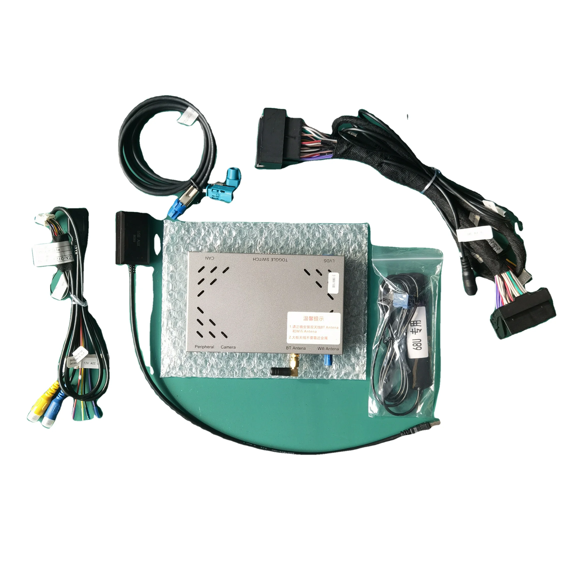 Applicable wireless carplay decoder for Benz-5.0/5.1-System original car upgrade/mobile phone screen/Android auto/YouTube