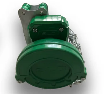 Factory Supply Greenhouse Accessories Manual Film Roller Film Roll Up Device for ventilation system.