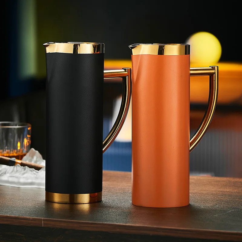 Restaurant Hotel Bar 304 Stainless Steel Coffee Pot Kettle  Large Capacity not Easily Brokenstainless Steel Water Pitcher