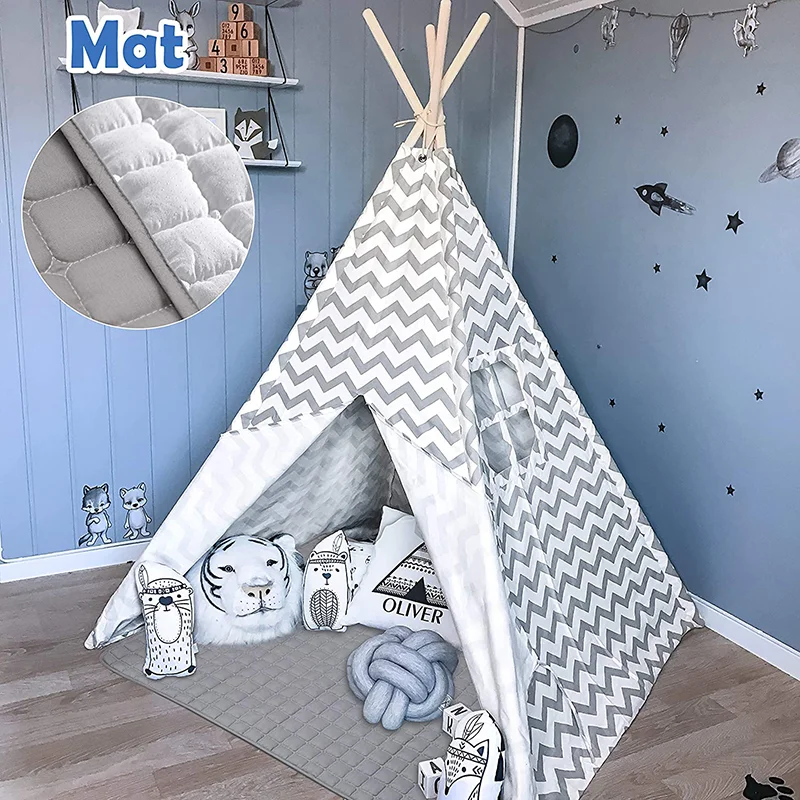 Wholesale 2021 tent kids play teepee,teepee tent indoor for party,polyester tipi tent kids teepee
