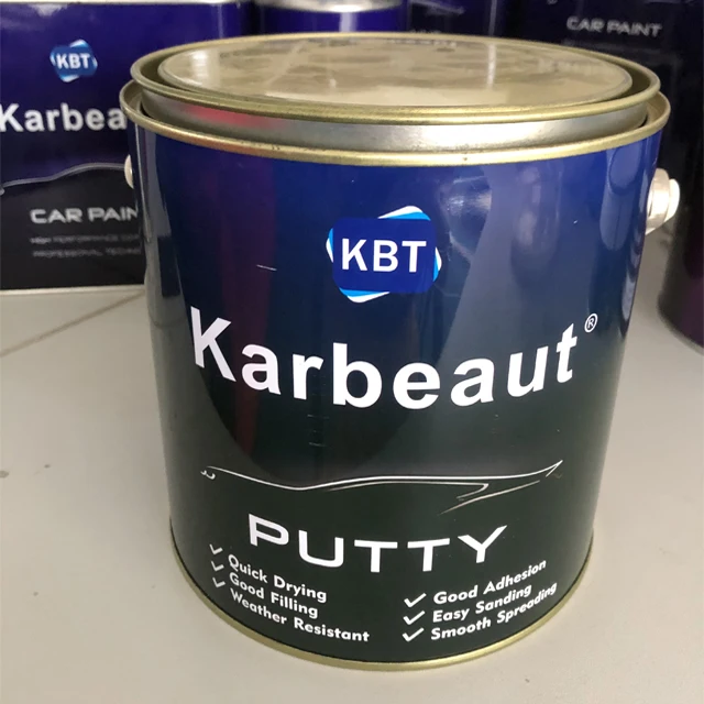 
2K CHPO poly putty with yellow white hardener 