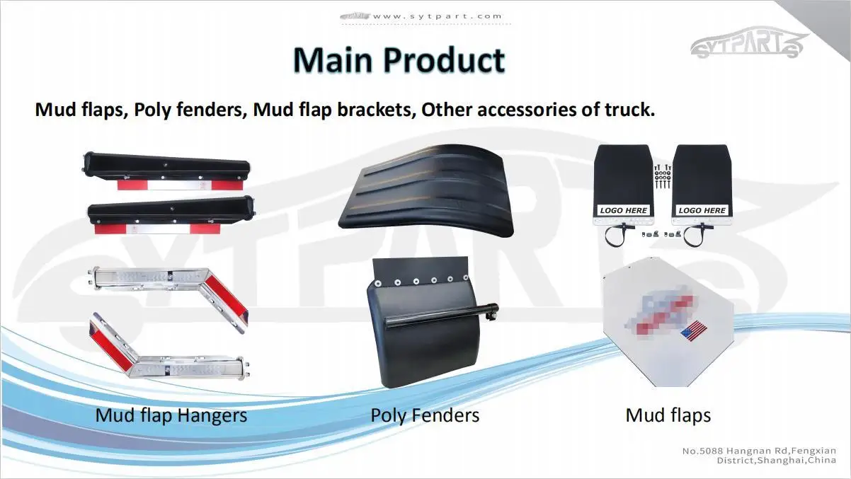 SYTK301-1 45 Angled Spring Loaded Mudflat bracket for Mack