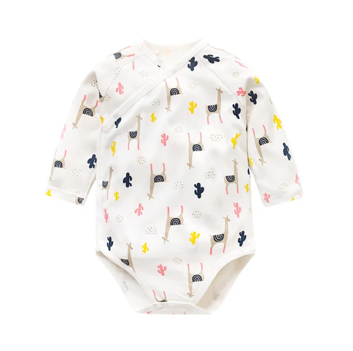 
Hot Sale Unisex Baby Thick Organic Cotton Baby Rompers Winter Baby Onesie 